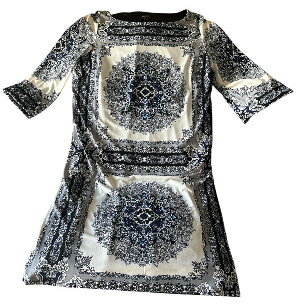 Laundry by Design Black and White Mini Dress